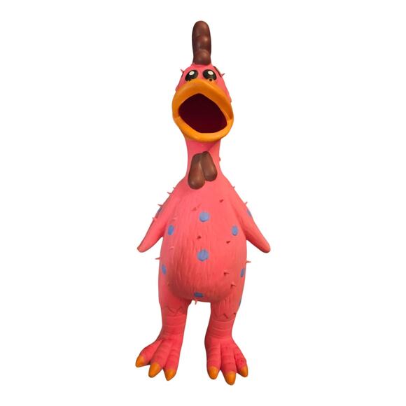 Pet Dog Toys Latex Screaming Chicken Squeeze Sound Toy - Dog Chew Toy - Picture 4 of 5